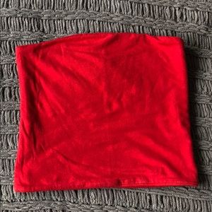 Brandy Melville red tube top